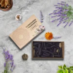 Lavender Incense Cone |Pack of 2 |50 Dhoop Cones each Pack |Eco-Friendly & Charcoal Free