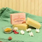 Natural Fuller Earth & Turmeric Handmade Soaps | Pack of 2 | Purify, Brighten, & Energize Your Skin with Nature’s Best.