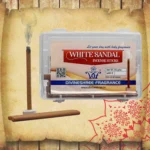 White Sandal Dhoop Insense Stick |Pack of 2 |Eco-Friendly & Bamboo Less